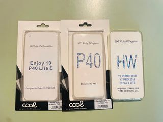 Custodia 360 Huawei P40 / P40 Lite E / Y7 2018 doppia