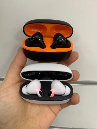 Cuffie traduttore simulatore nero/arancio