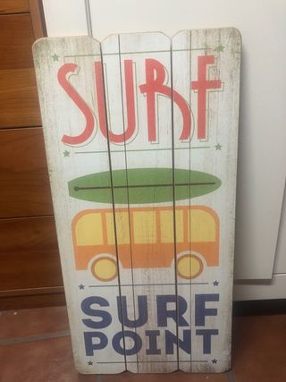 Cuadro Decorativo Surf Point