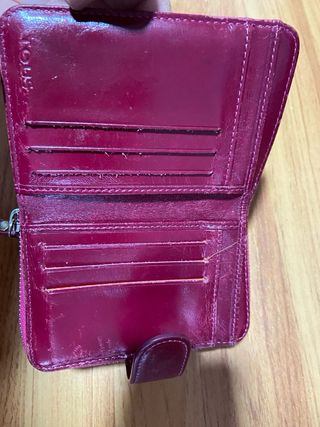 Cartera Tous Piel fucsia