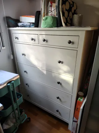 Cómoda Hemnes Ikea Blanca