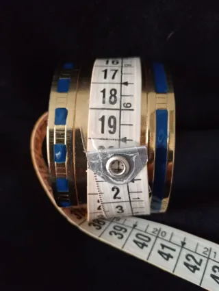 Set Bracciale Rigido e Spilla De Wan Vintage Italy