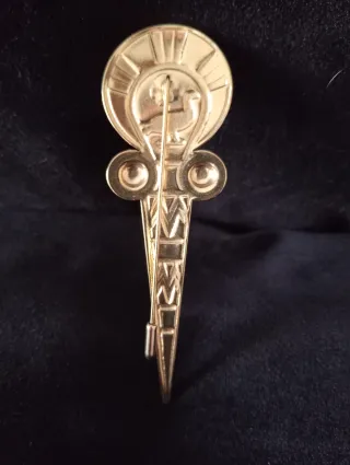 Set Bracciale Rigido e Spilla De Wan Vintage Italy