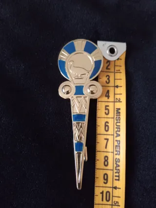 Set Bracciale Rigido e Spilla De Wan Vintage Italy