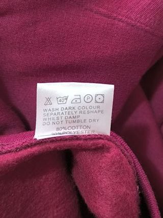 Sudadera Sports Club Burdeos