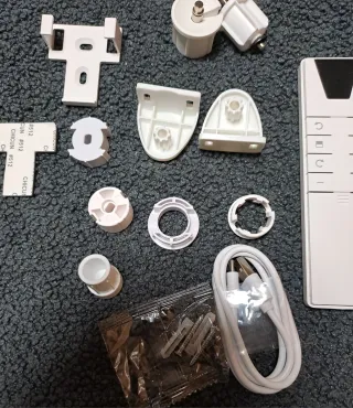 Motor persiana enrollable con accesorios