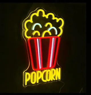 Lampada Neon LED "Popcorn"