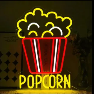 Lampada Neon LED "Popcorn"