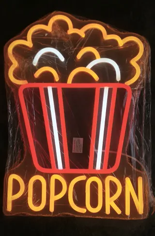 Lampada Neon LED "Popcorn"