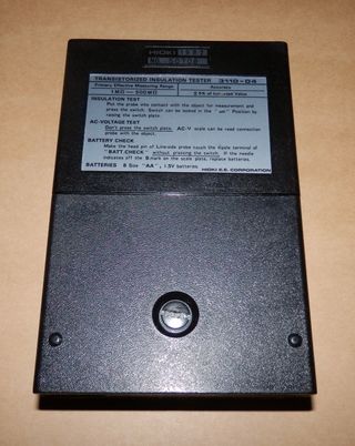 MEDIDOR DE AISLAMIENTO HIOKI 3110 - 04