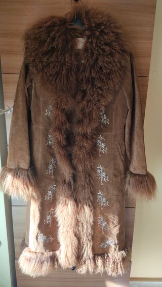 Cappotto scamosciato Penny Lane nuovo Tg 44 italia