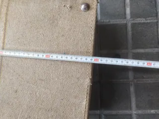 Maleta antigua de tela