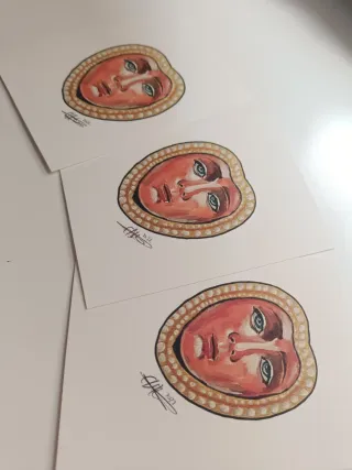 Láminas Virgen de la Cabeza - Reproducción