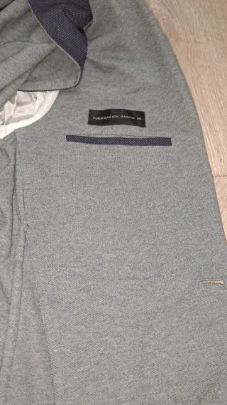 Americana Purificación García Gris Talla M