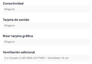 Ordenador Gaming - Sobremesa