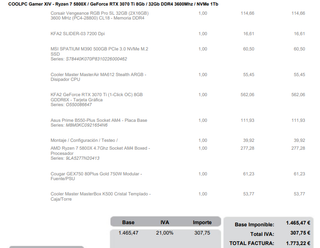 Ordenador Gaming - Sobremesa