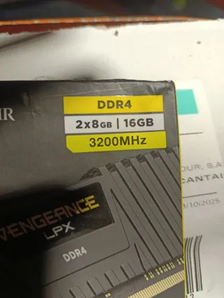 Corsair DDR4 16GB 3200MHz
