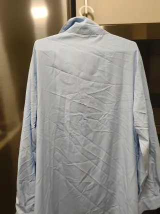 Camisola azul talla 2XL larga