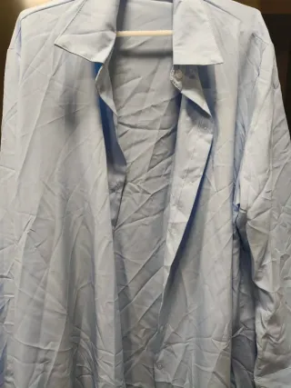 Camisola azul talla 2XL larga