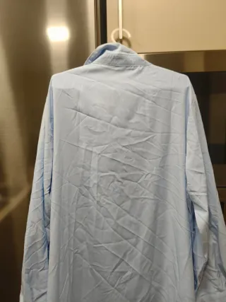 Camisola azul talla 2XL larga