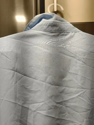 Camisola azul talla 2XL larga