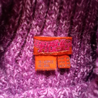 Chaleco punto cuello alto mujer Bershka