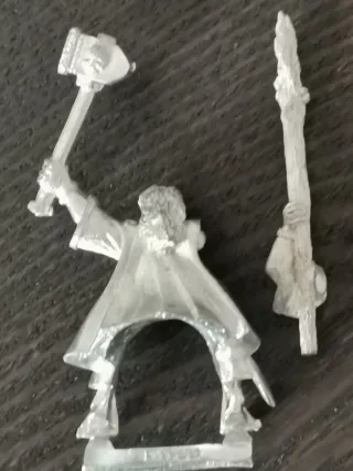 Gran Hechicero a caballo. Imperio. Warhammer.