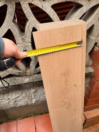 Azulejos imitación madera 9 piezas 2,16 m2 15 eur