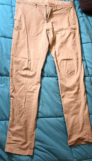 Pantalón chino Cortefiel beige