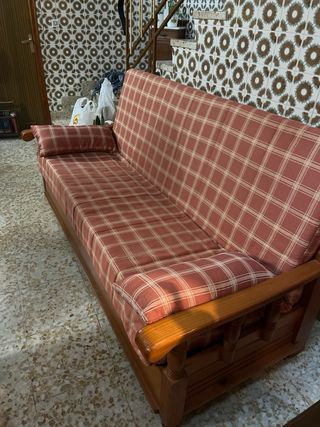 Sofá cama pino