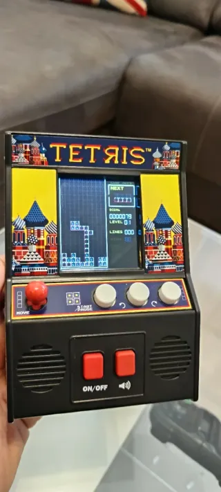 Mini Arcade Tetris Basic Fun