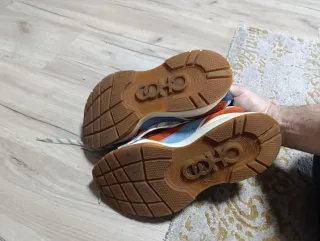 Zapatillas Jimmy Choo Naranja y Azul