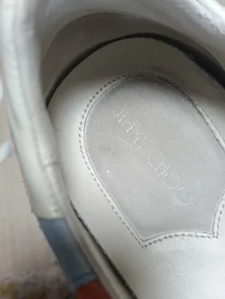 Zapatillas Jimmy Choo Naranja y Azul