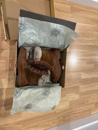 Botas Panama Jack Marrones Mujer