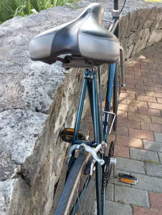 Bicicleta carretera clásica simple fixie, talla 56