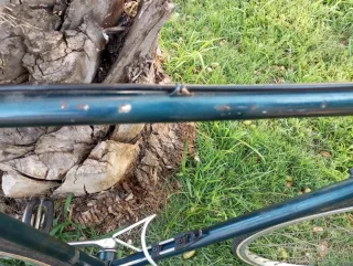 Bicicleta carretera clásica simple fixie, talla 56