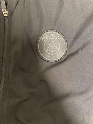 Sudadera Jordan PSG cremallera negra