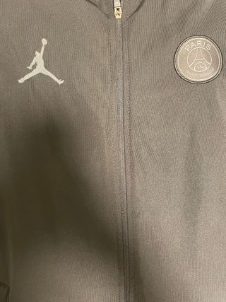 Sudadera Jordan PSG cremallera negra