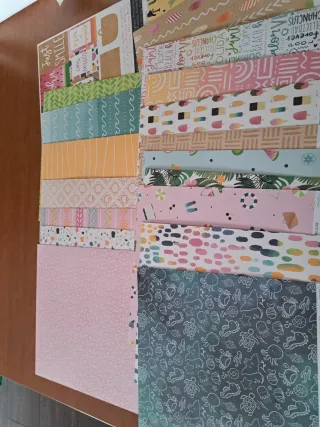 Colección Scrapbooking Tropical