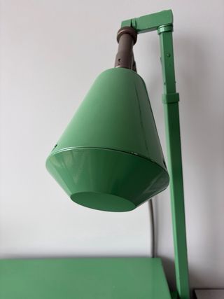 Máquina de consulta médica verde