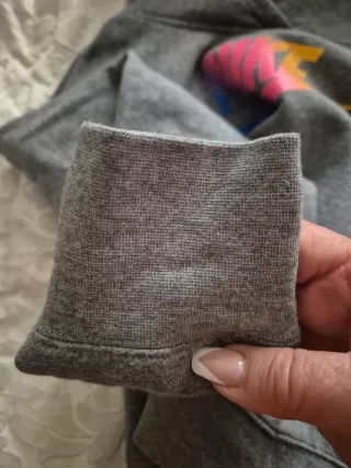 Sudadera Mujer Nike Gris Capucha Talla XL