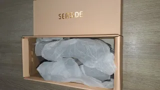 Manoletinas negras brillantes Seaside talla 39