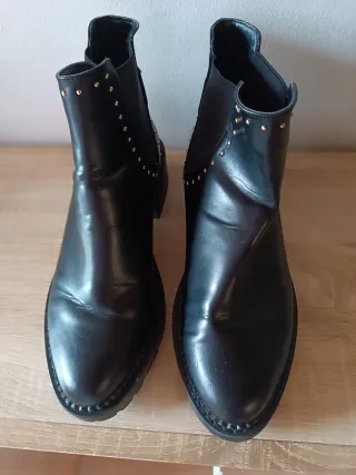 Botines Stradivarius Negro Talla 37