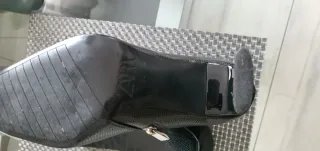 Botines Zara. Tacón Cuadrado 10cm.