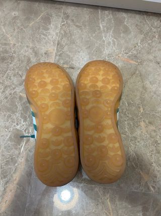 Adidas Gazelle verde y rosa