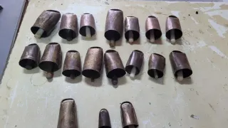 Lote de 18 Cencerros Antiguos