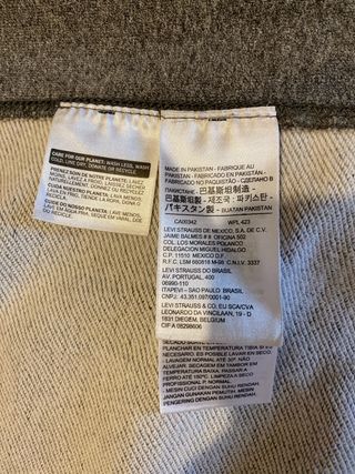 Sudadera Levi's Gris Talla L