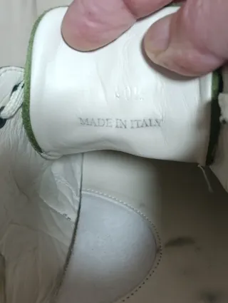 Zapatillas Jimmy Choo Verde y Blanco