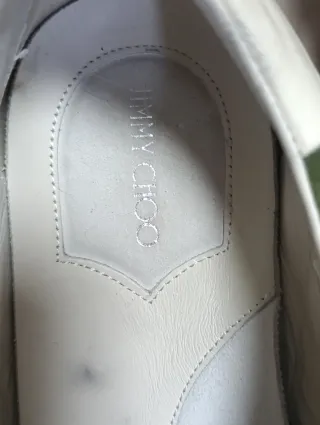 Zapatillas Jimmy Choo Verde y Blanco