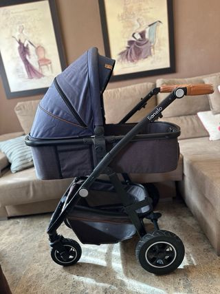 Carrito Bebé Lionelo 2 en 1 Azul